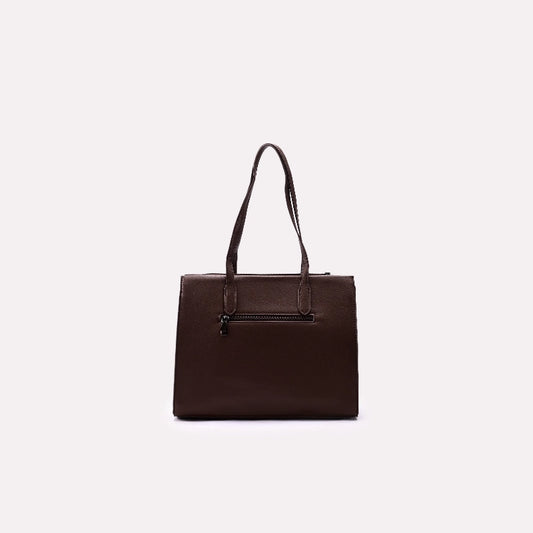 Casual Shoulder Bags Dark Brown 0331491