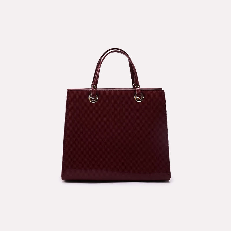 Casual Shoulder Bags Maroon 0331483
