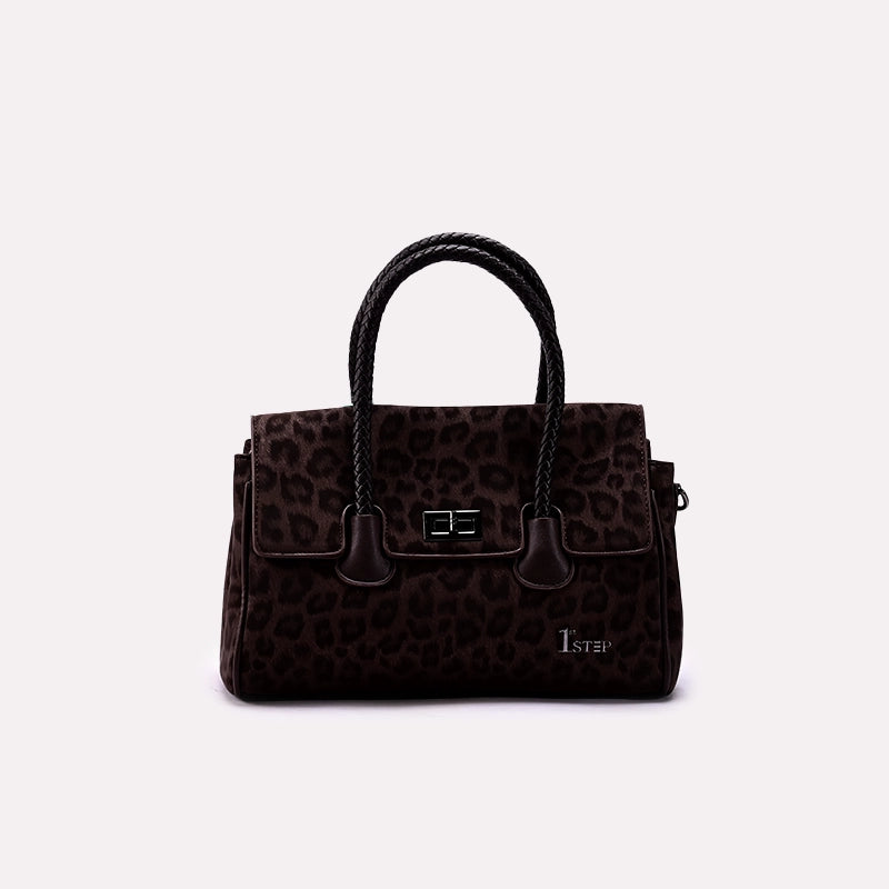 Casual Shoulder Bags Dark Brown 0331496