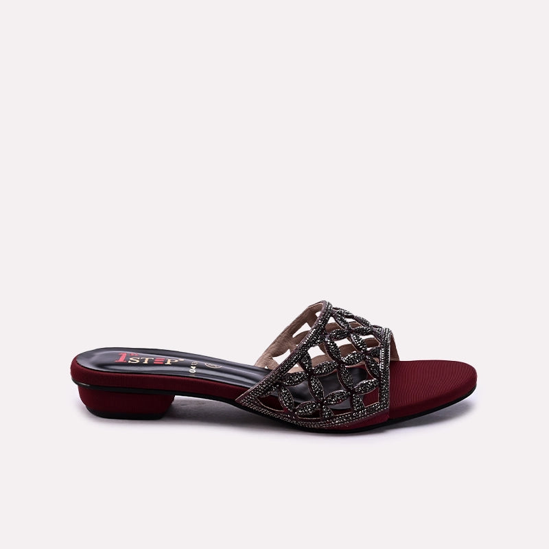 Fancy Slipper Maroon 0413471
