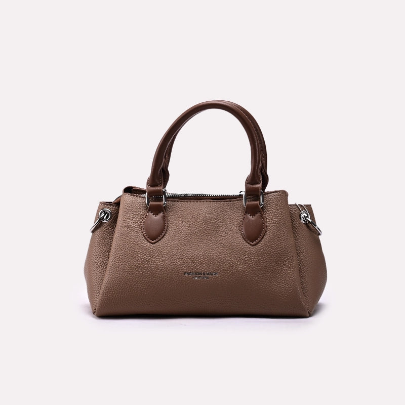 Casual Shoulder Bags Light Brown 0331506