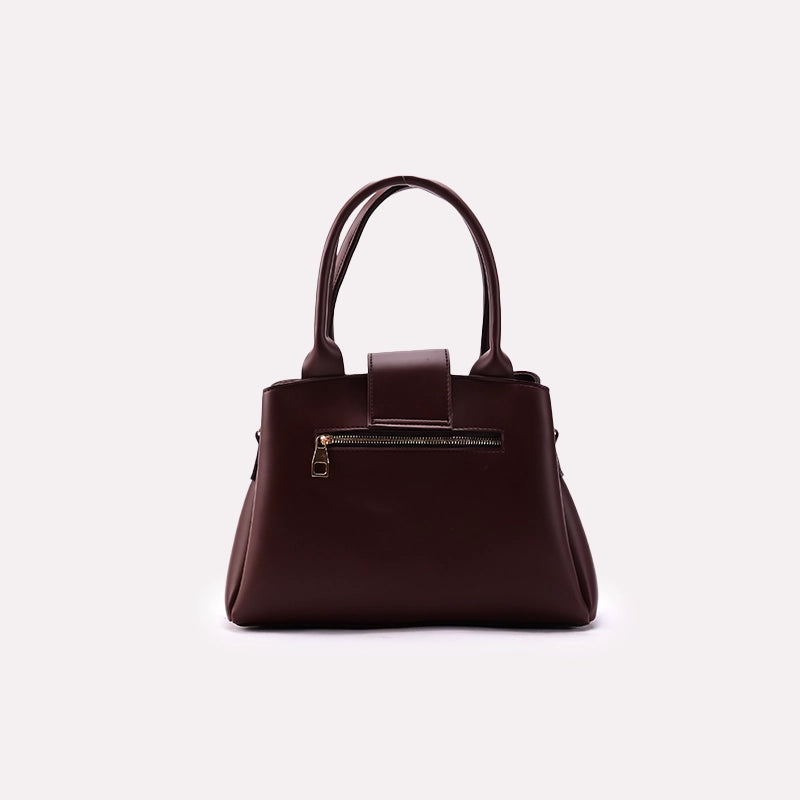 Casual Shoulder Bags Dark Brown 0331526