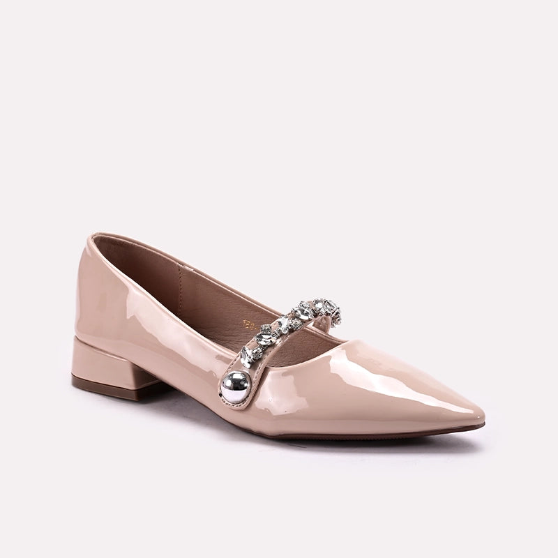 Fancy Court Shoes Fawn 0450150