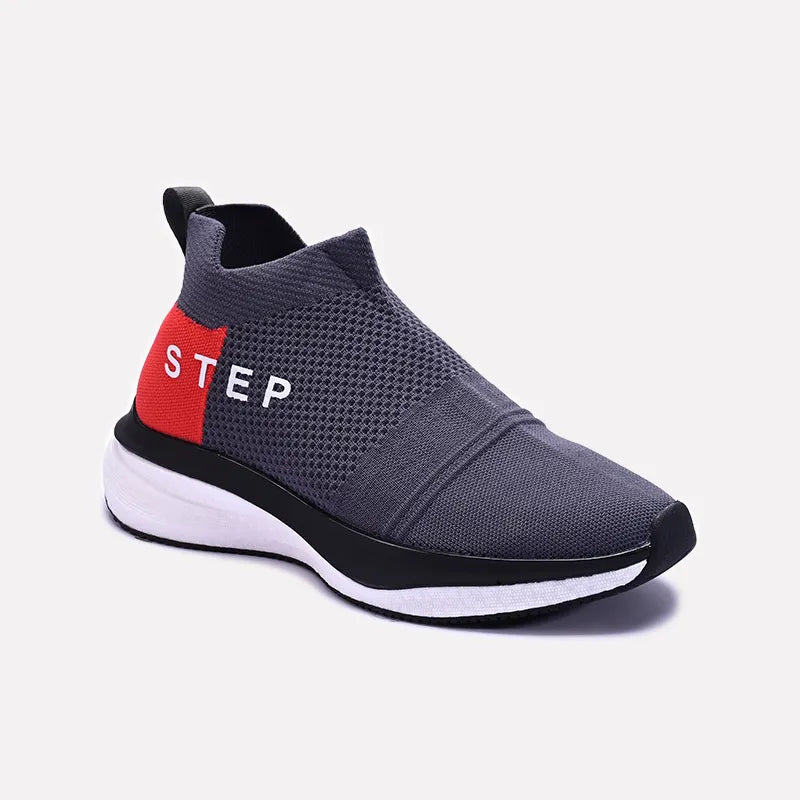 Gray Slip On Sneakers 0120561