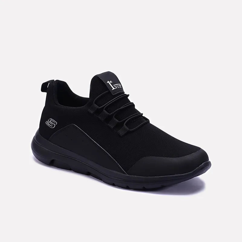 Black Walking Sneakers 0120534