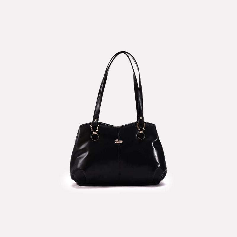 Casual  Shoulder Bags Black 0331512