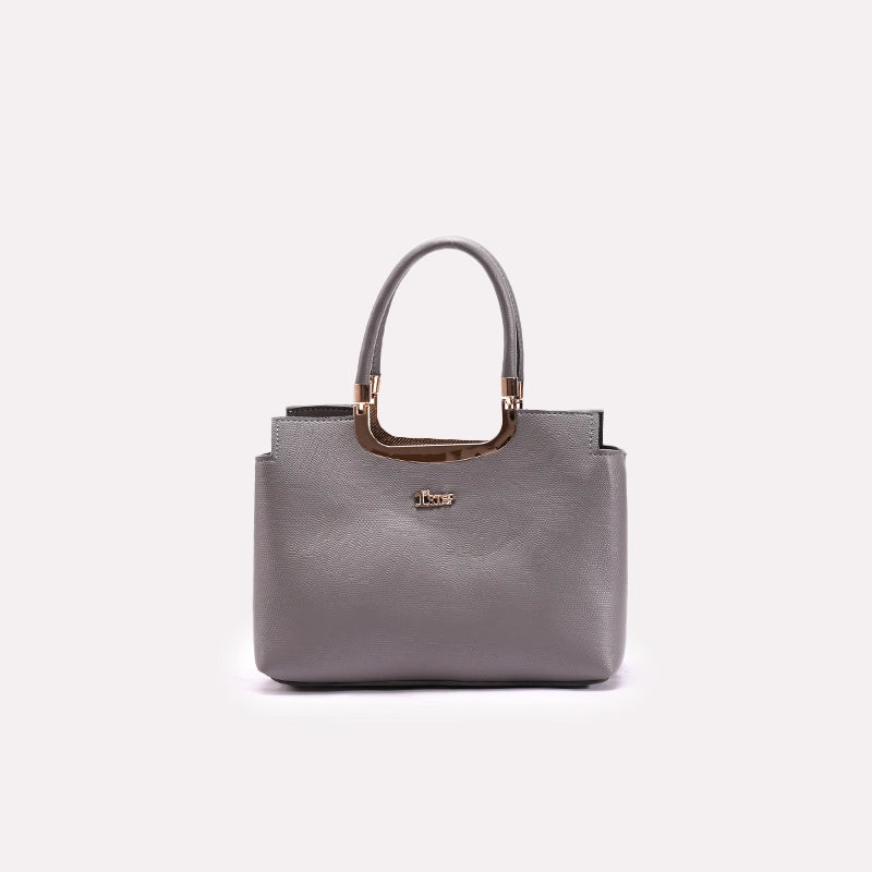 Gray Casual Shoulder Bags 0331305