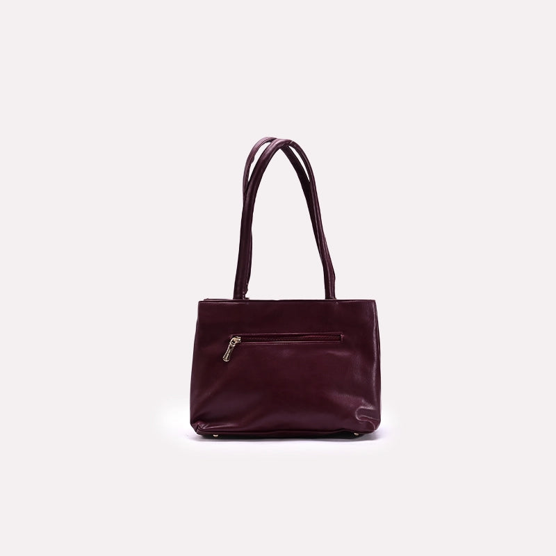 Maroon Casual Shoulder Bags 0331042