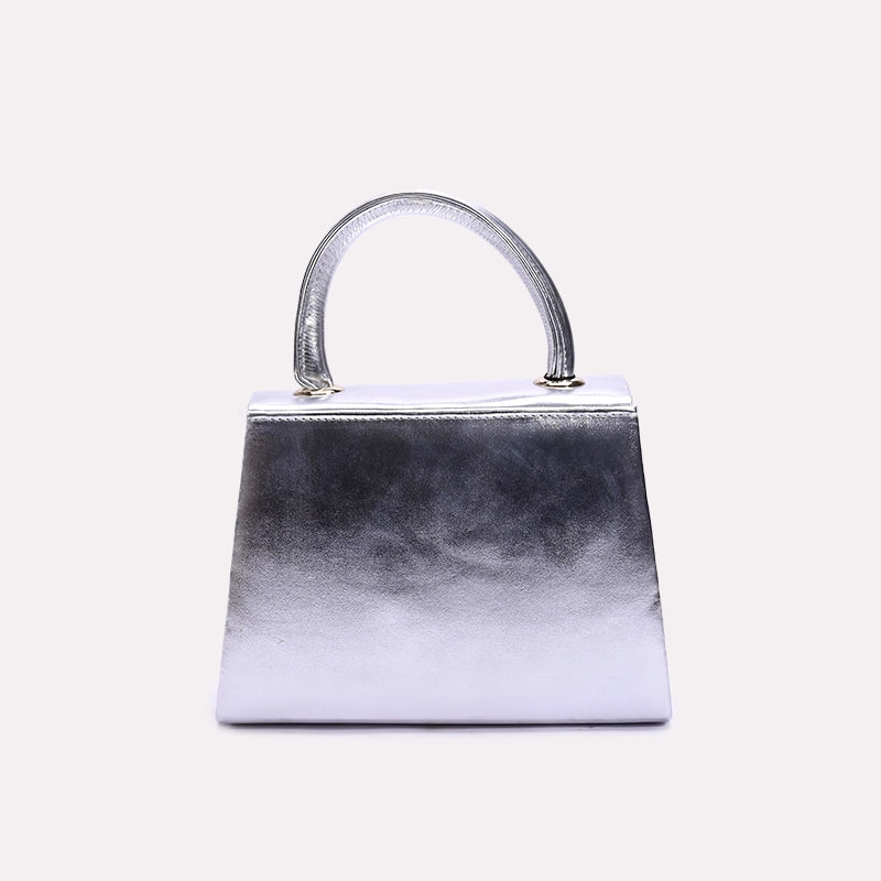 Silver Casual Hand Bags 0321852