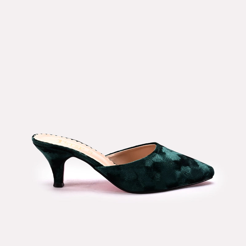 Fancy Court Shoes Green 0450108