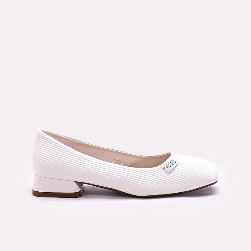 Casual Court Shoes White 0450166