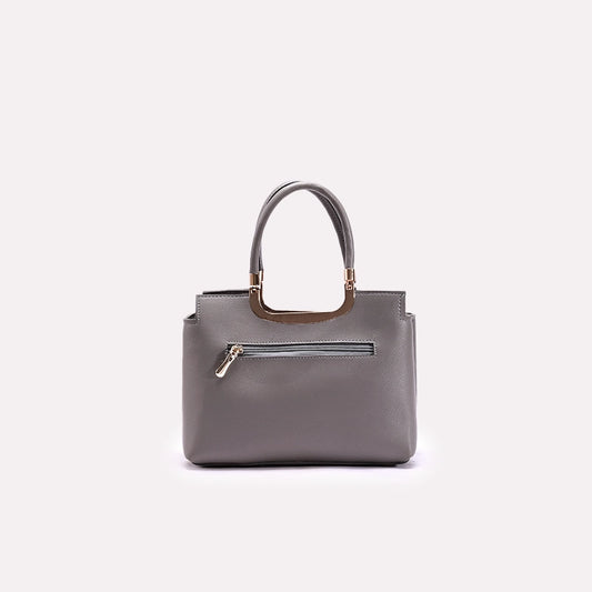 Gray Casual Shoulder Bags 0331305