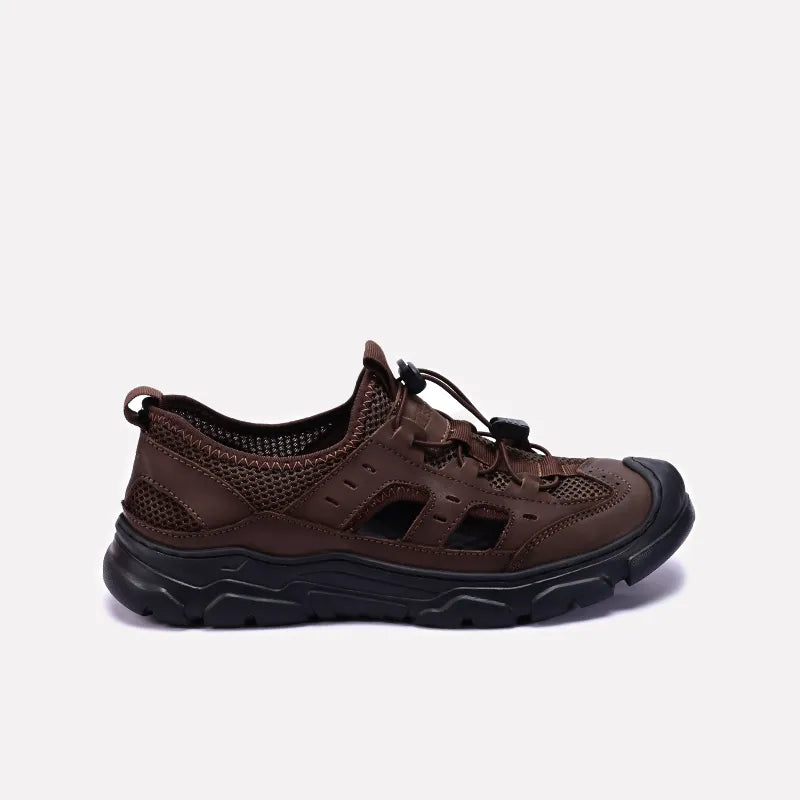 Brown Roman Sandals