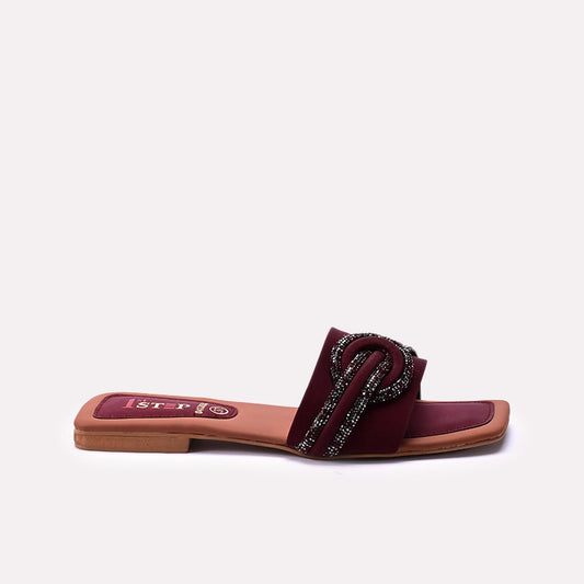 Fancy Slipper Maroon 0413565
