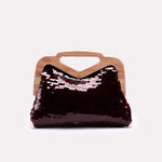 Maroon Ladies Casual Clutch 0315790
