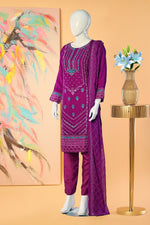 Estella - 3 Piece Stitched Lawn Suit 15E1004