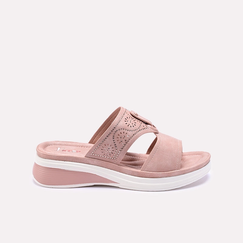 Pink Comfy Casual Slippers 0412260
