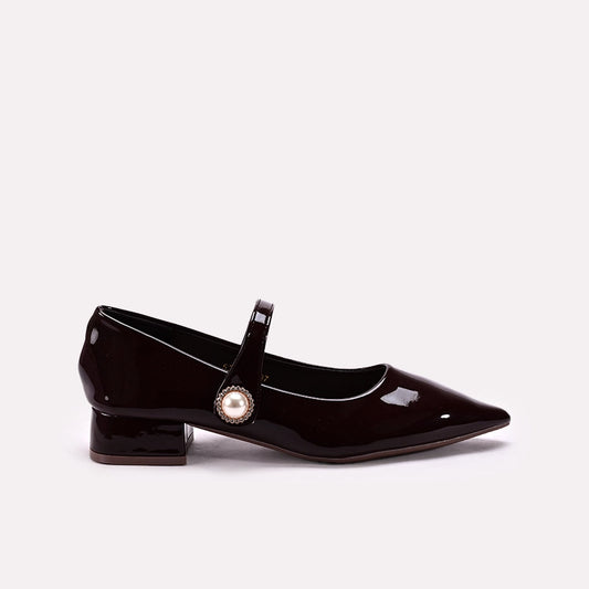 Fancy Court Shoes Brown 0450155