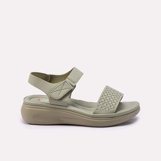 Green Casual Sandal 0421601
