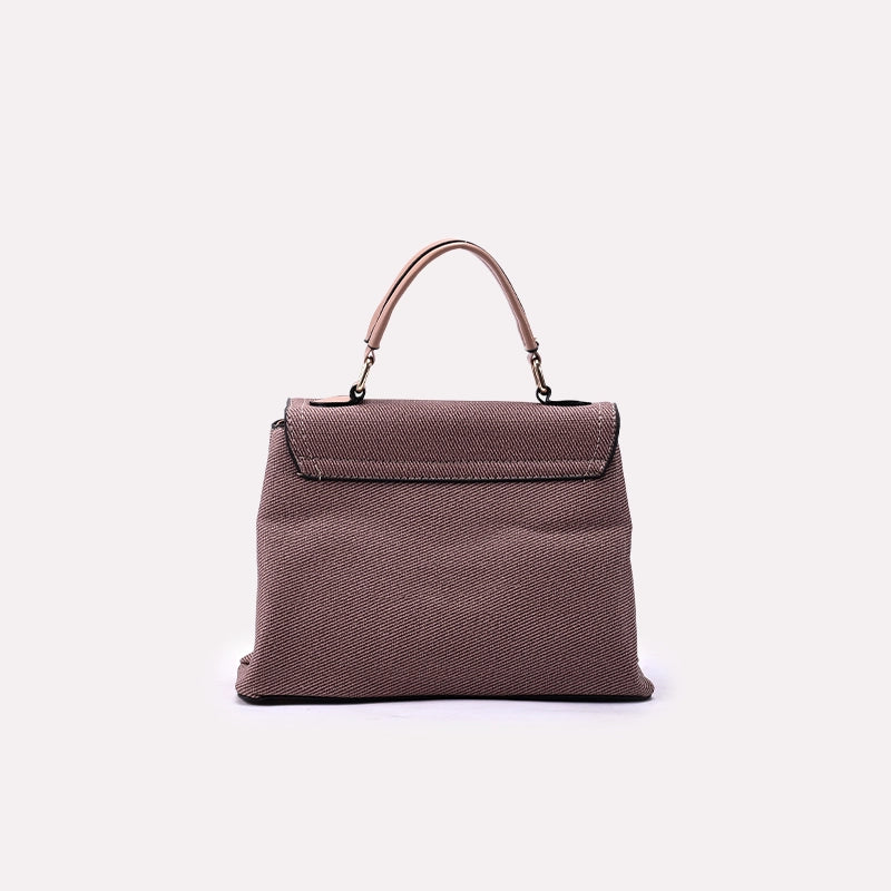 Casual Hand Bags Peach 0322000