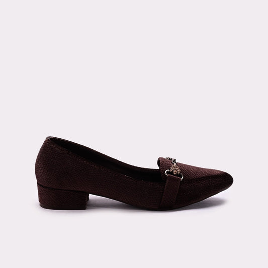 Fancy Court Shoes Brown 0431430