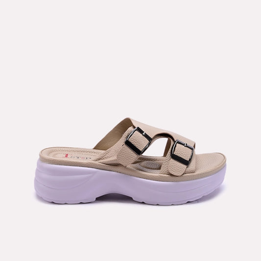 Fawn Criss Cross Chunky Slippers 0412941