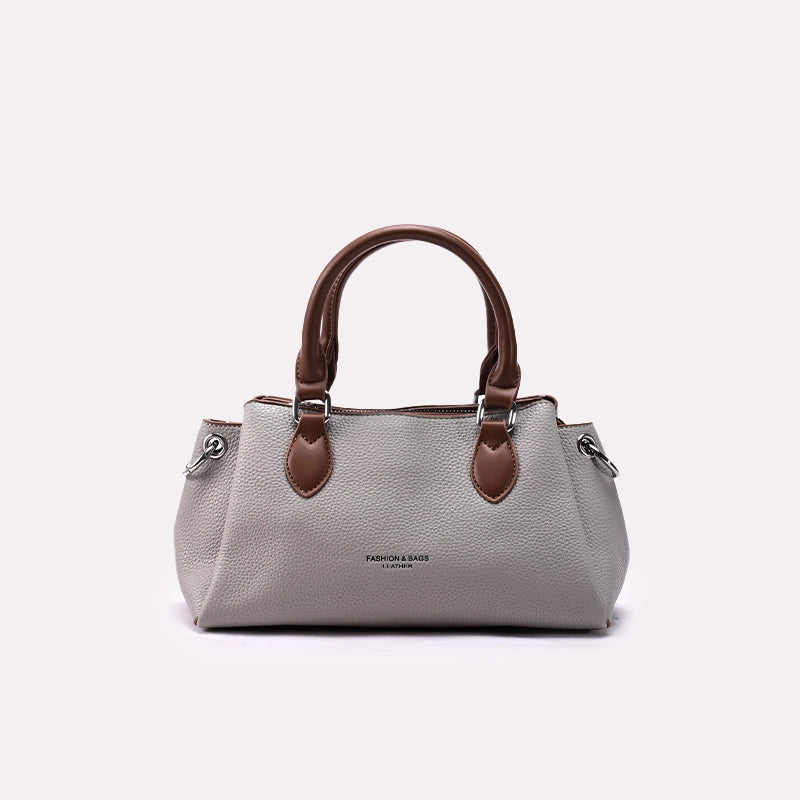 Casual Shoulder Bags Gray 0331506