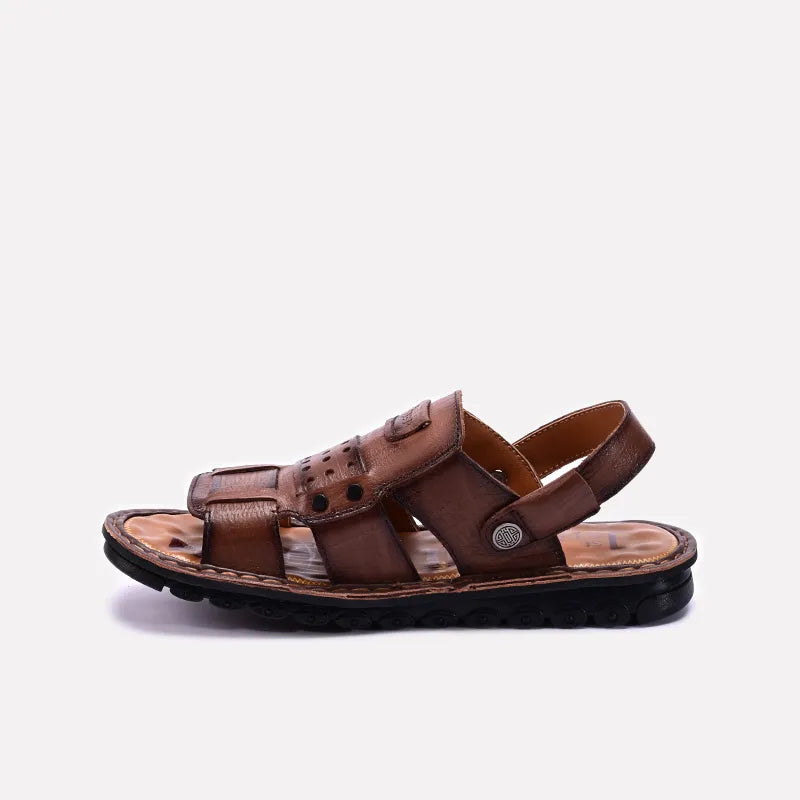 Brown Casual Sandals