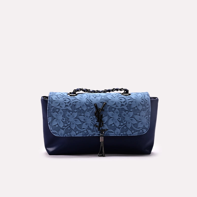Casual Hand Bags Blue 0321998