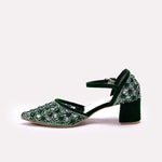 Bridal Court Shoes Green 0450100
