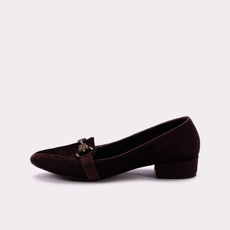 Fancy Court Shoes Brown 0431430