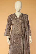 Gulnaar - 3 Piece Stitched Lawn Suit 15D0096