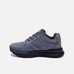 Gray Lace Up Sneakers 0120579