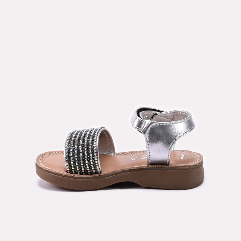 Silver Casual Sandal 0720808