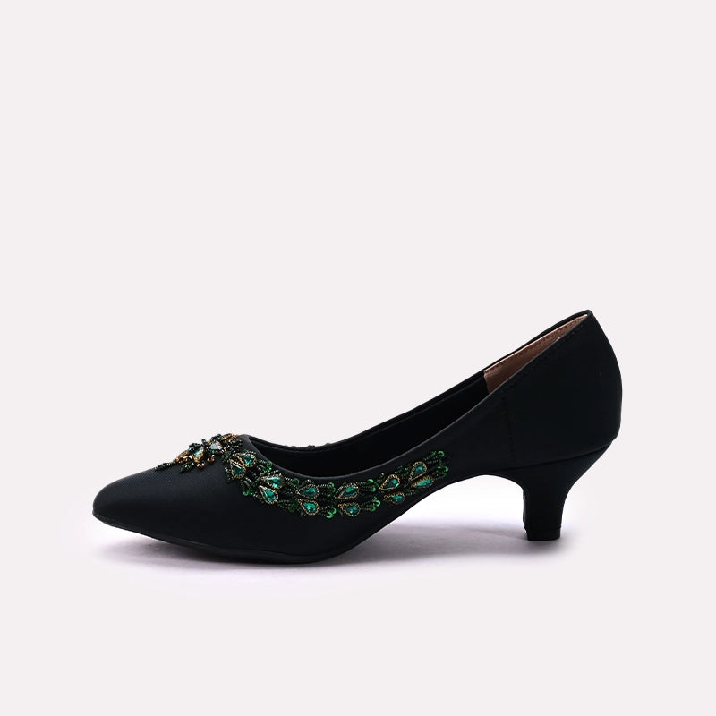 Bridal Court Shoes Green 0450058