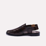 Brown Fancy Peshawari Sandals 0141113