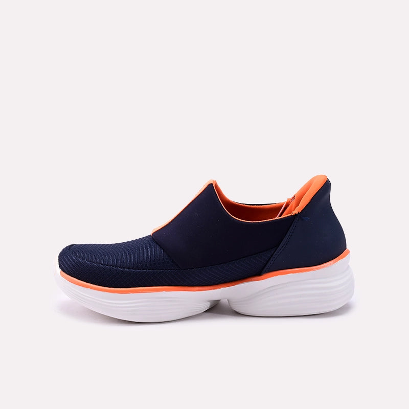 Womens Navy Blue Sneakers 0440854