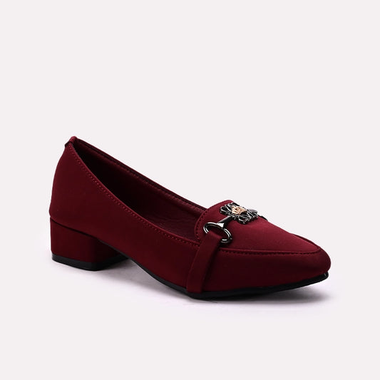 Casual Court Shoes Maroon 0450110