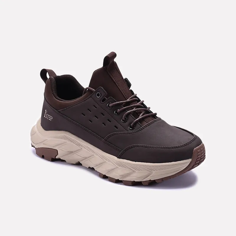 Brown Sneaker Boots 0120535