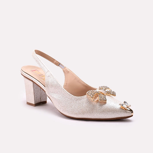 Fancy Court Shoes Golden 0450102