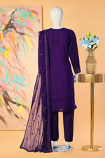 Plumora - 3 Piece Stitched Lawn Suit 15E1003