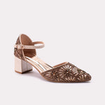 Bridal Court Shoes Golden 0450099