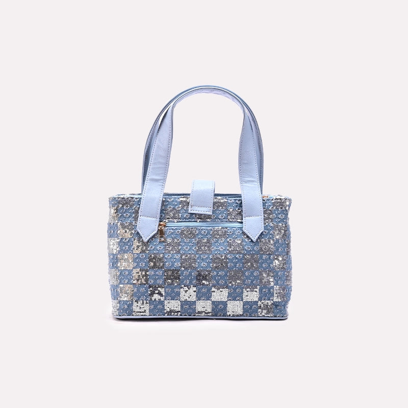 Casual  Shoulder Bags Light Blue 0331519