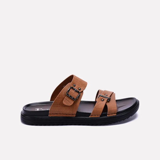 Mens Mustard Casual Slippers