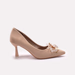 Fancy Court Shoes Fawn 0450159