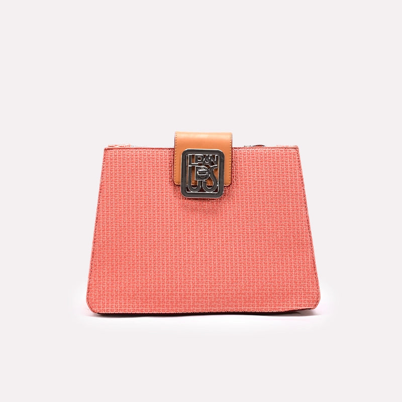 Casual  Shoulder Bags Peach 0331553