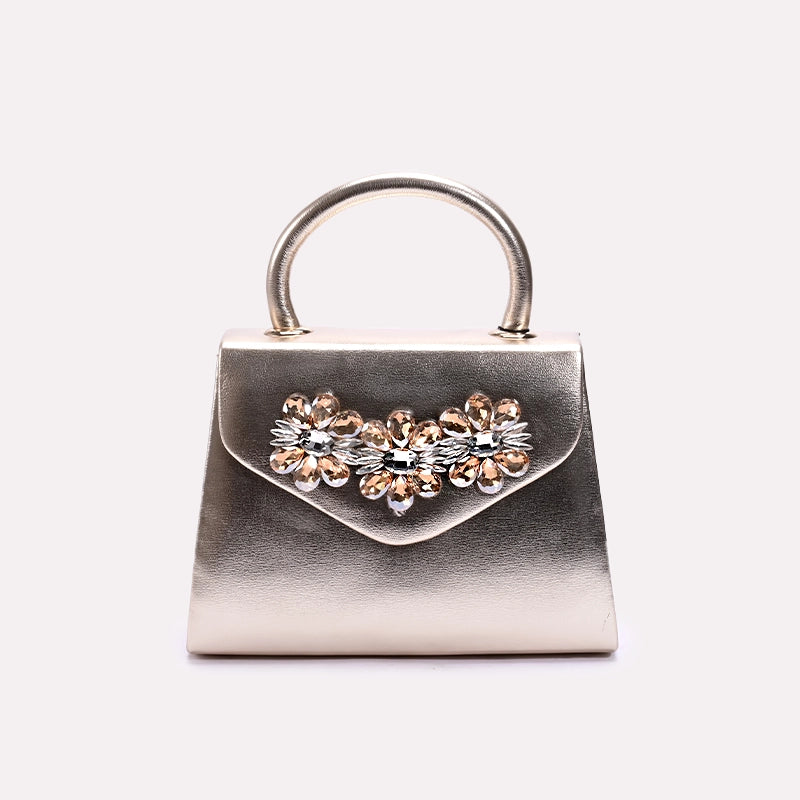 Gold Casual Hand Bags 0321852