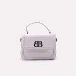 White Casual Hand Bags 0322006
