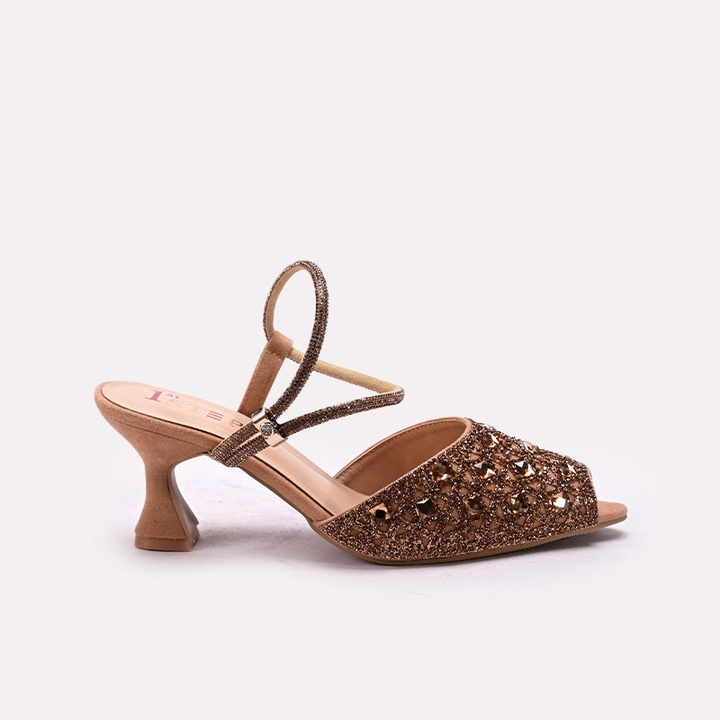 Bridal Court Shoes Fawn 0450094