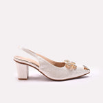 Fancy Court Shoes Golden 0450102